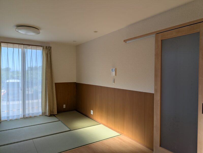 居間と床の間